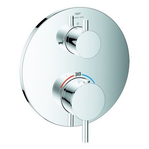 GROHE THM-Wannenbatt. Atrio 24359 FMS für 35604 2-Wege-Umstellung chrom