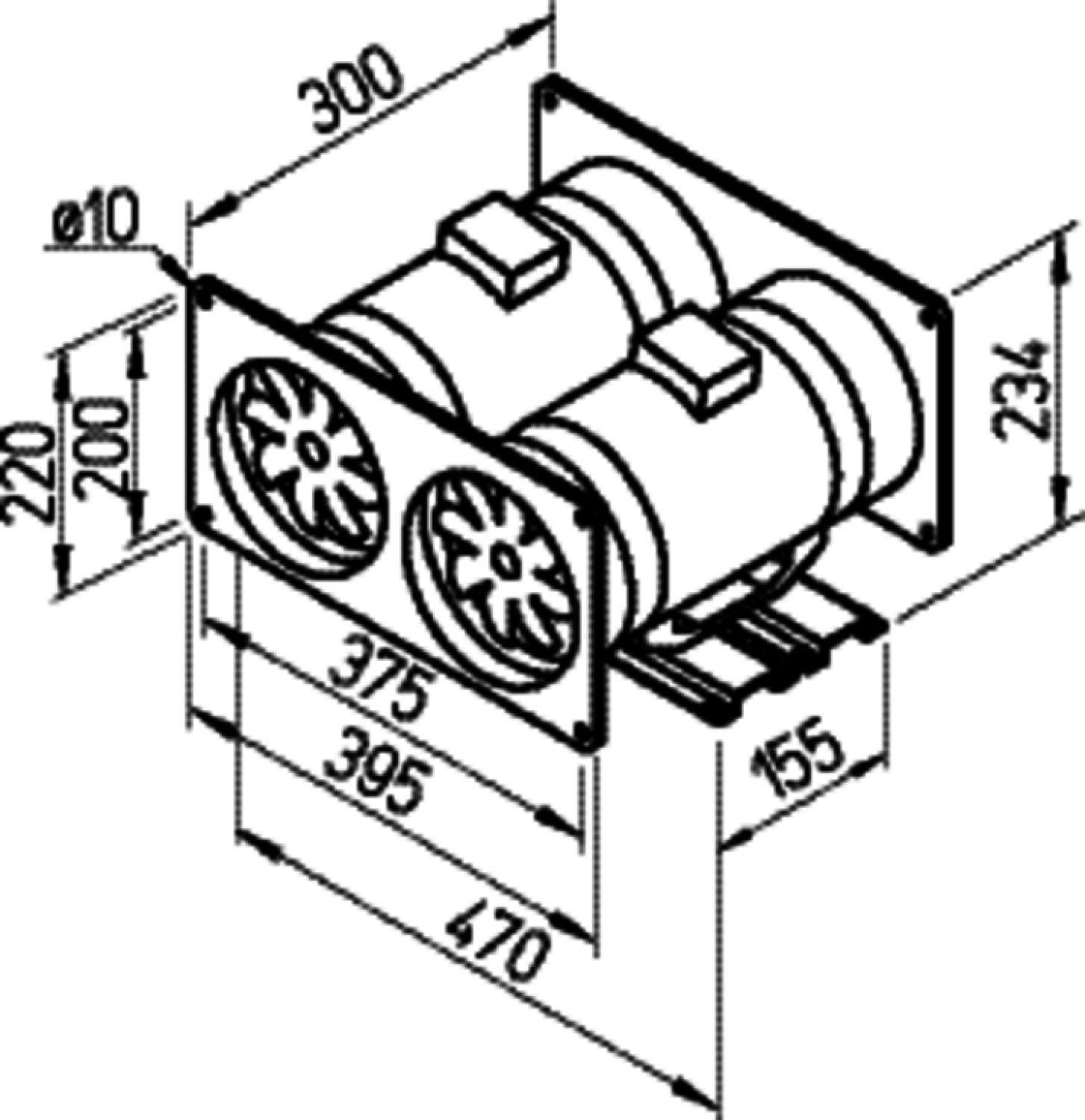 Helios MVP 160 Multivent Parallel-Twin-Unit 1-PH