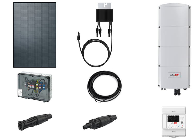 12.115 Set M 18x AC-450TGBL/108BB auf SE8K-RWB48BFN4 - 8,10 kWp