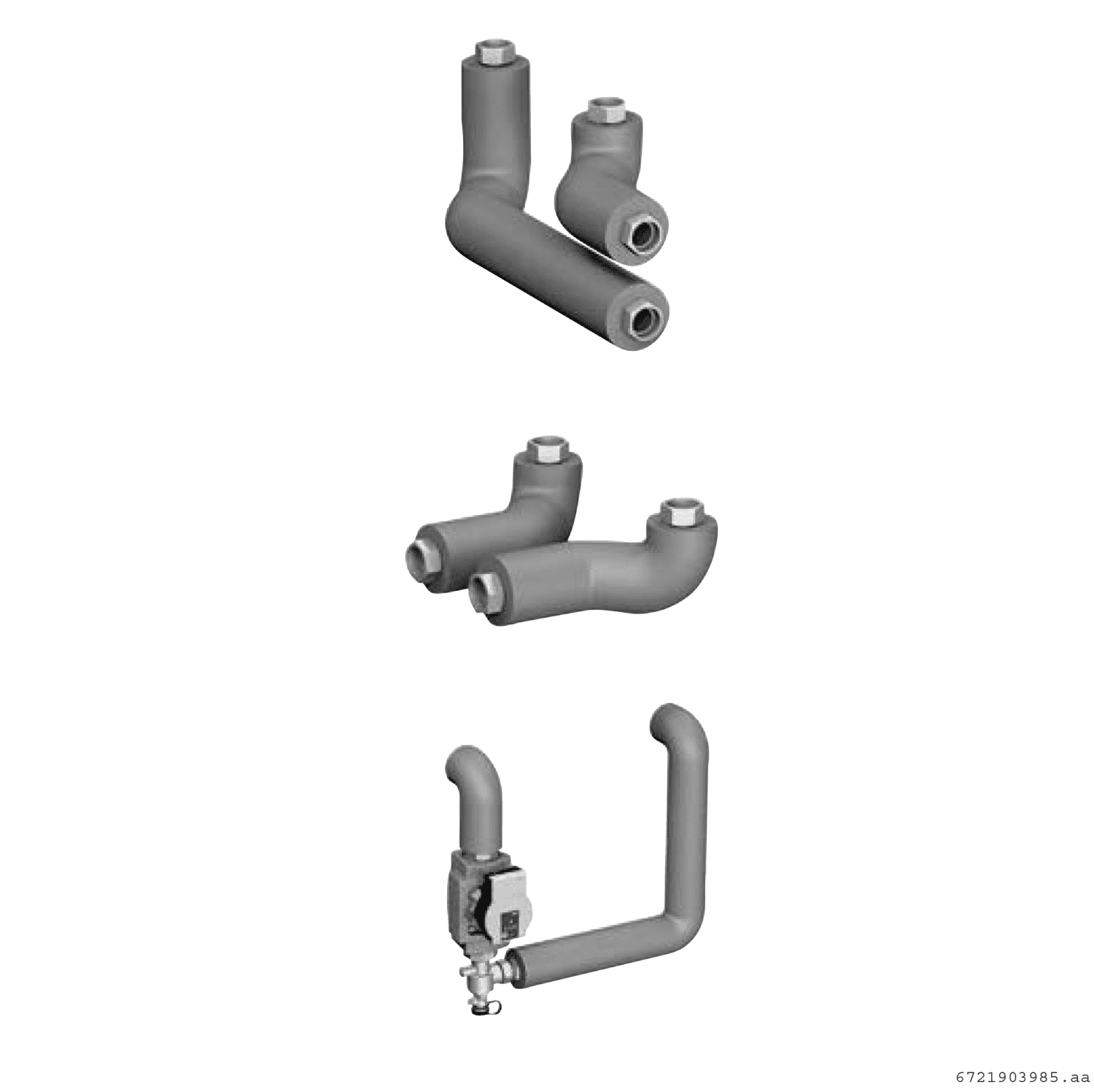 BOSCH Hybrid-Komponente HF-HY-LR25 Anschlussset links/rechts zu BHS