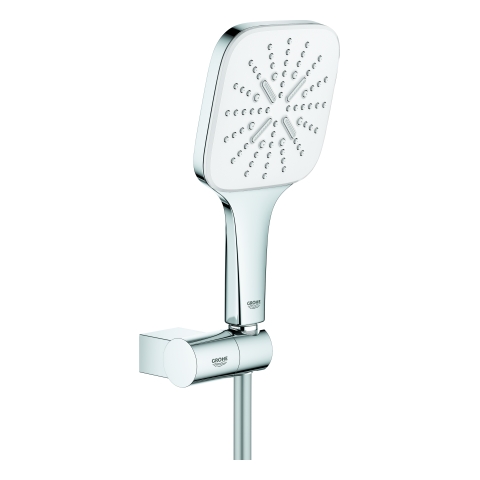 GROHE Wandhalterset RSH 130 SmartActive Cube 26588 8,5l verstb. moon white/chrom