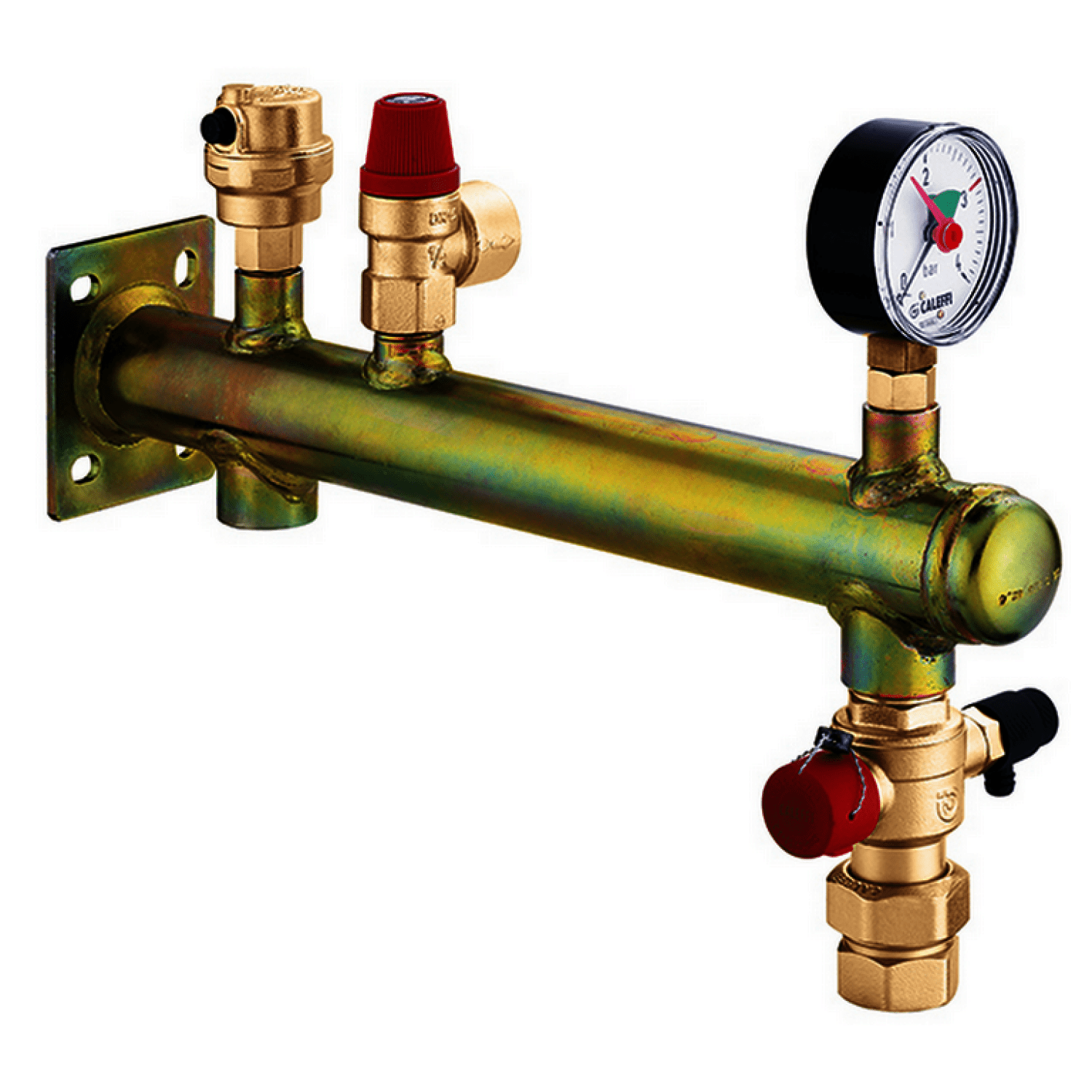 Caleffi Ausdehnungsgefäß Anschlußgruppe 3/4", Nr. 335632