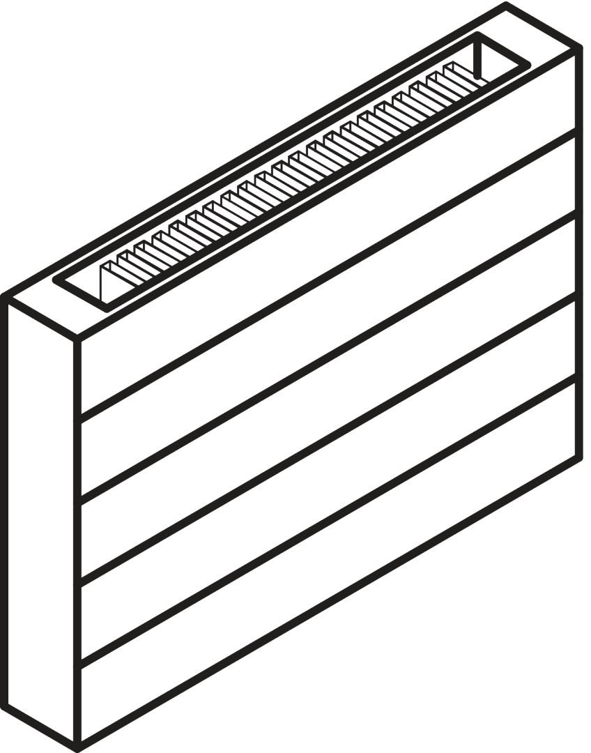 Kermi V-Heizwand HHV T21 BH560x72x600 QN696, weiß, 6bar, o.Abd.,Ausf.re,LH120
