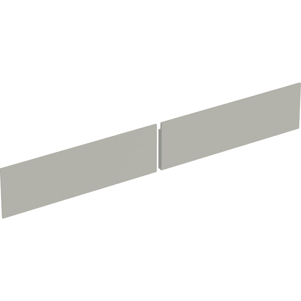 Geberit Set Schubladenfront für Xeno2 US 2 Schubladen, Breite WT 140 cm, greige