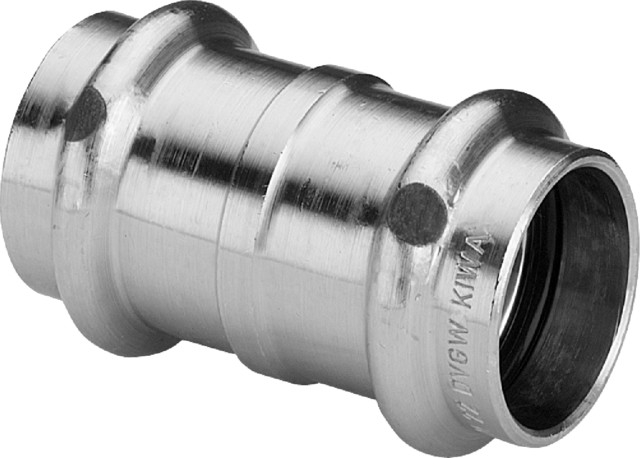 Viega Muffe mit SC Sanpress 2215 in 15mm Siliziumbronze