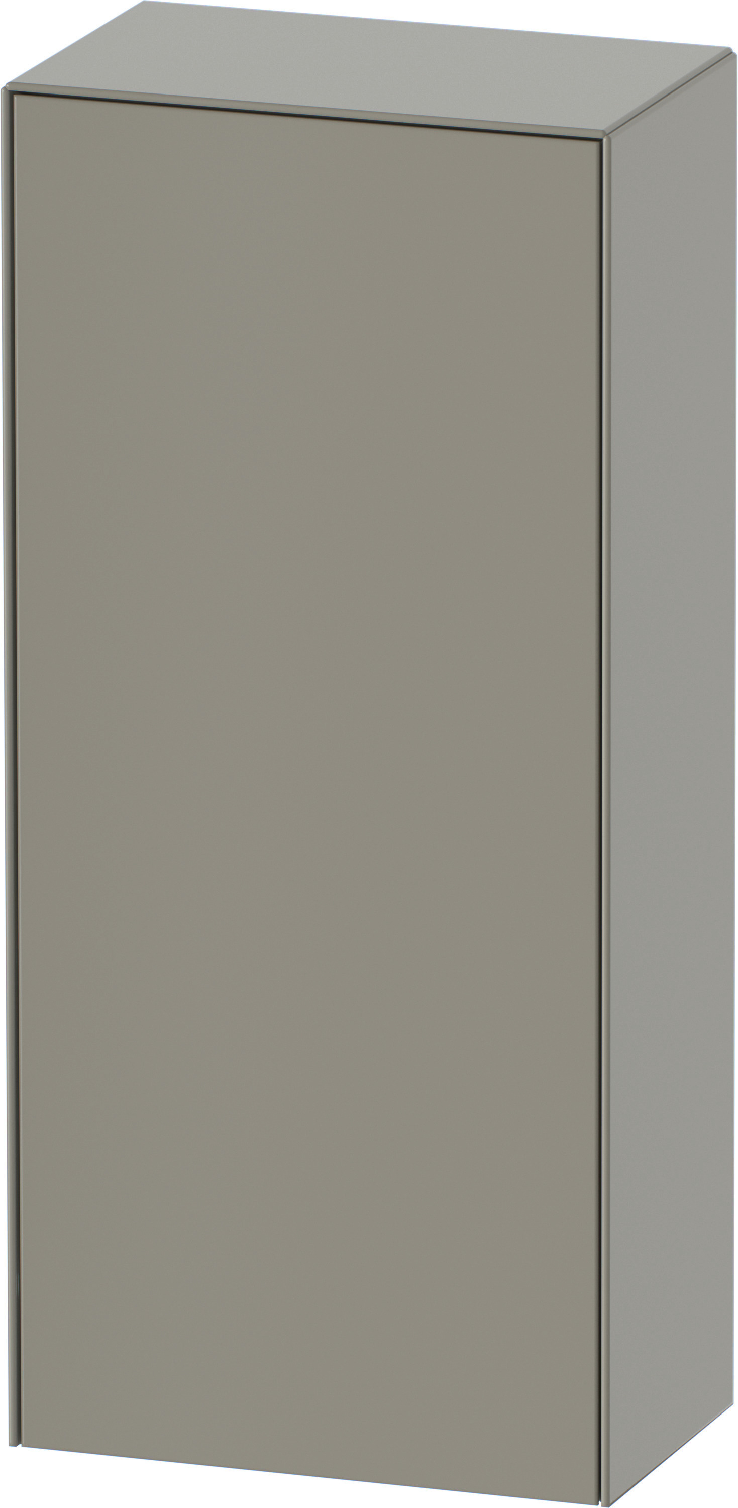 Duravit Halbhochschrank White Tulip, TA l.,880x400x240,Steingrau Seidenmatt