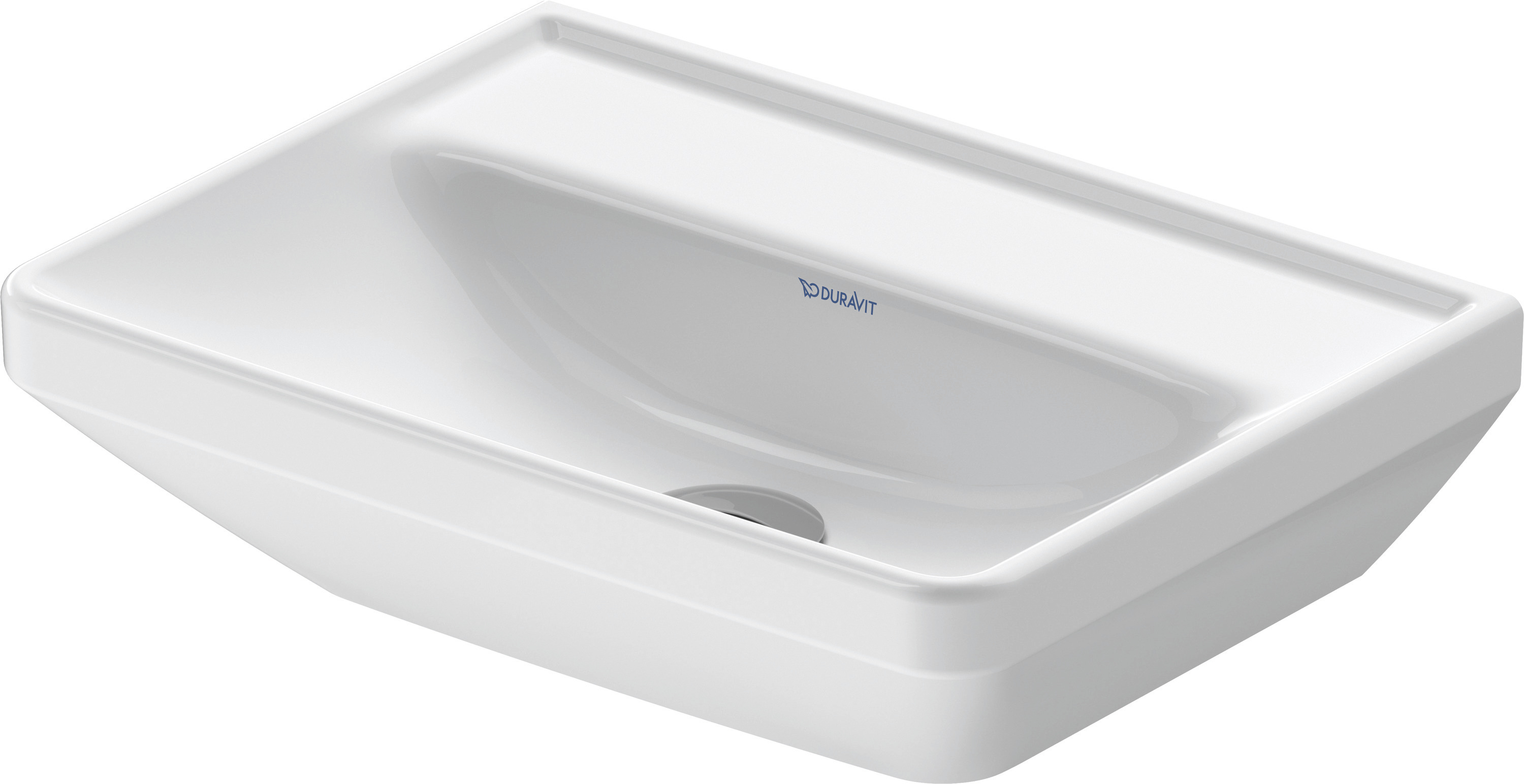 DU HWB D-Neo 450mm, weiß o.ÜL,m.HLB,o.HL,Unterseite glasiert
