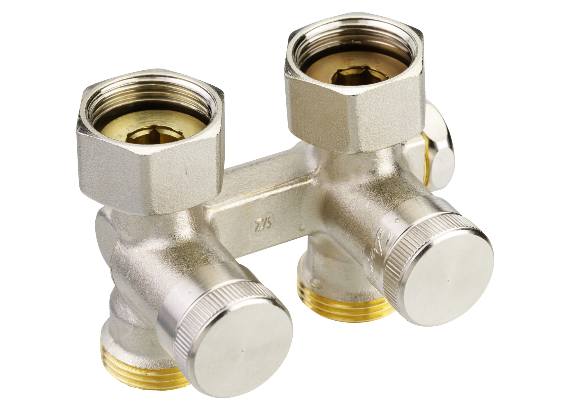 Danfoss Universalverschraubung RLV-K für Ventil-HK, Heizk, G 3/4, Durchgang