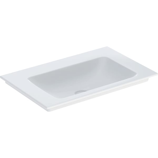 Geberit ONE Möbelwaschtisch 75x48 cm o.Hl., o.Ül., weiß, KeraTect