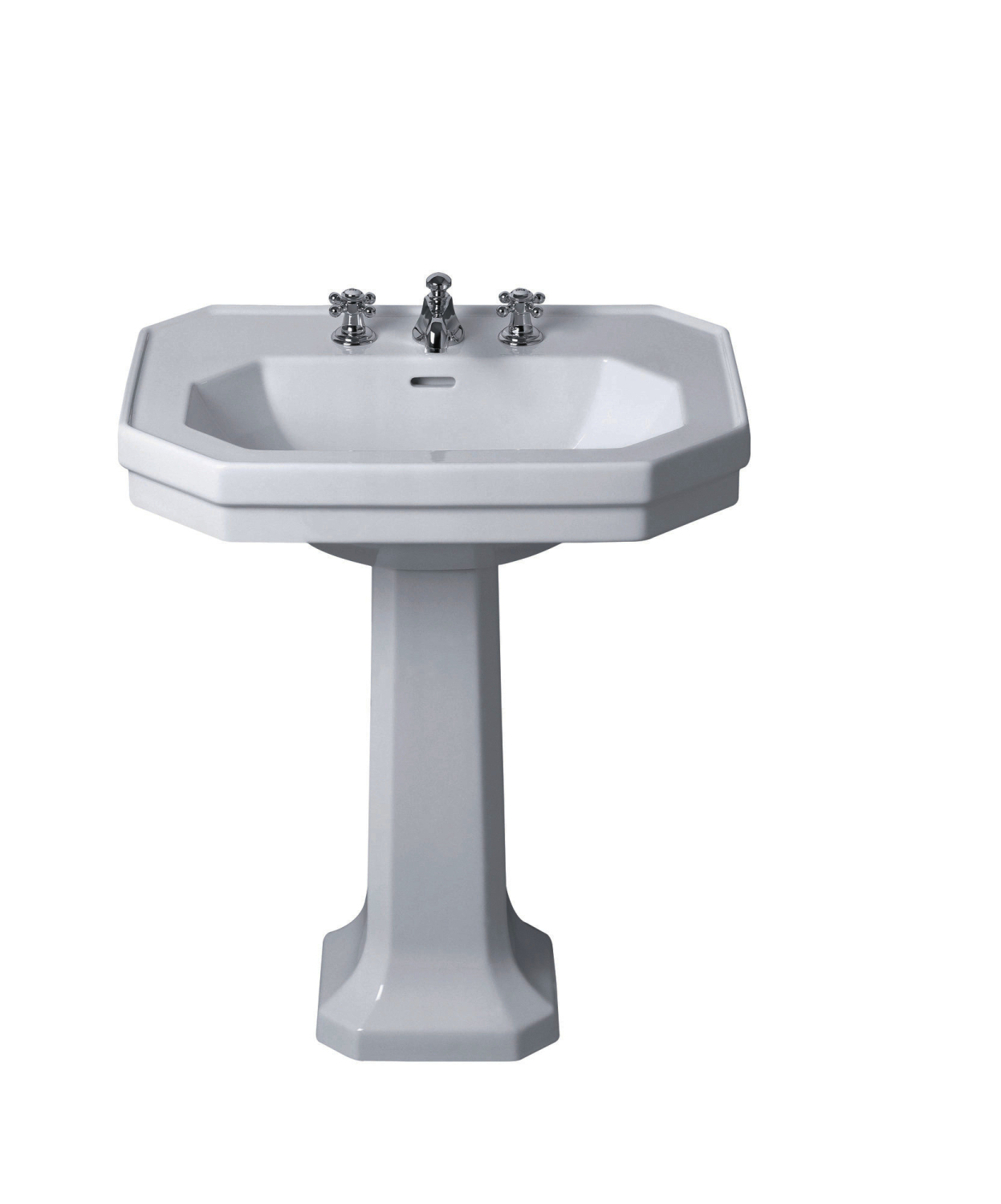 DU Waschtisch 1930 700 mm mit ÜL, mit HLB, 1 HL, weiß