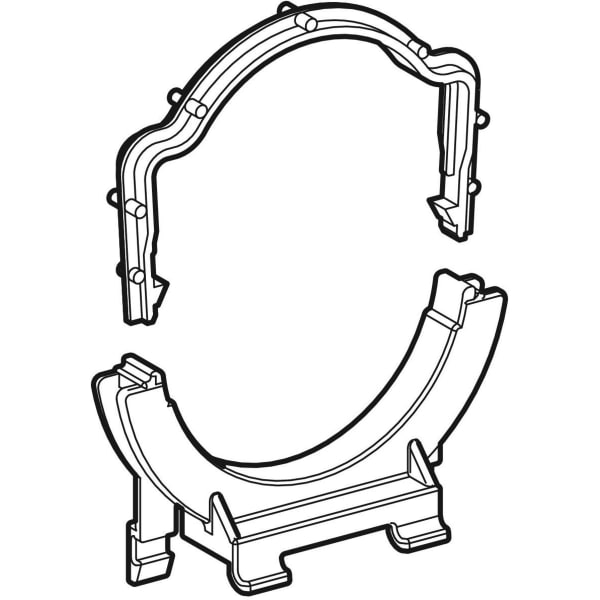 Geberit Rohrschelle für WC-Anschlussbogen für Duofix Element