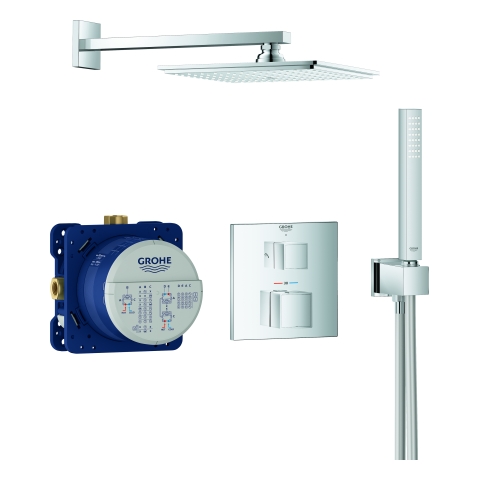 GROHE UP-Duschsystem Grohtherm Cube 34741 chrom