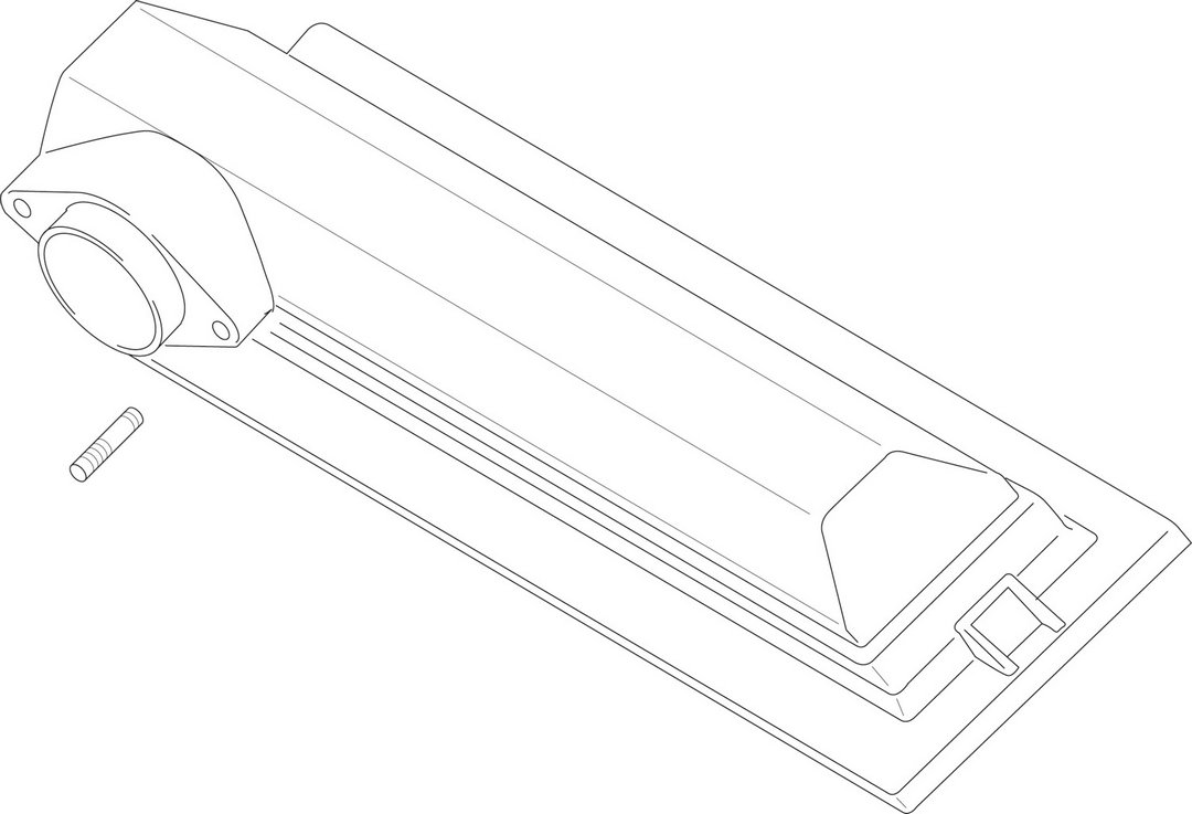 BOSCH Ersatzteil TTNR: 7098875 Brennergehäuse 43kW 2545