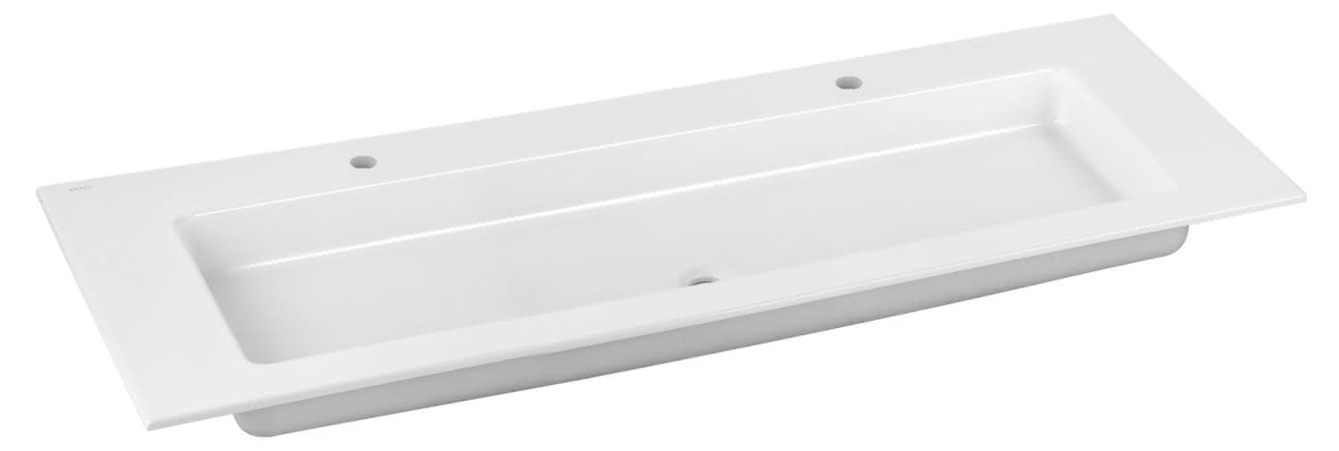 KEUCO Keramik-WT Royal 60 32160, für 2 x 1-Loch Armaturen, weiß