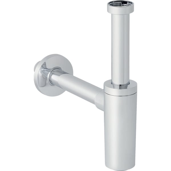 Geberit Tauchrohrgeruchsverschluss für WB Abg. horiz., d32, G1 1/4, chrg, Handel