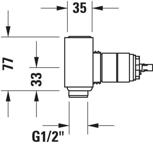 DU Grundkörper UP WT G1/2"