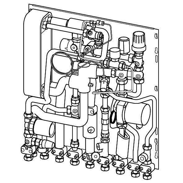 Uponor Combi Port M-Pro Wohnungsstation UFH 19 St BP DT ZM MS UL SS ZA 2C