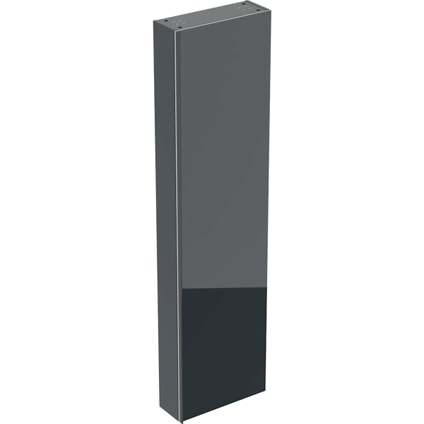 Geberit Acanto Hochschrank mit einer Tür 45x173x17,4cm, schwarz Geberit Acanto Hochschrank mit einer Tür 45x173x17,4cm, schwarz