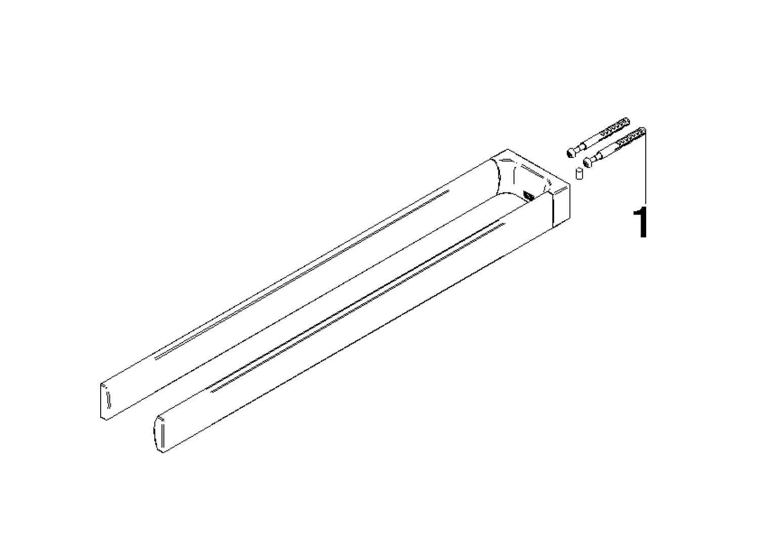 DO Handtuchhalter, 2-teilig SERIENSPEZIFISCH 83210976 Chrom