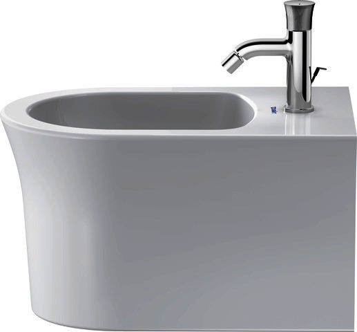 DU Wandbidet White Tulip, 540mm, Weiß mit ÜL, mit HLB, 1 HL