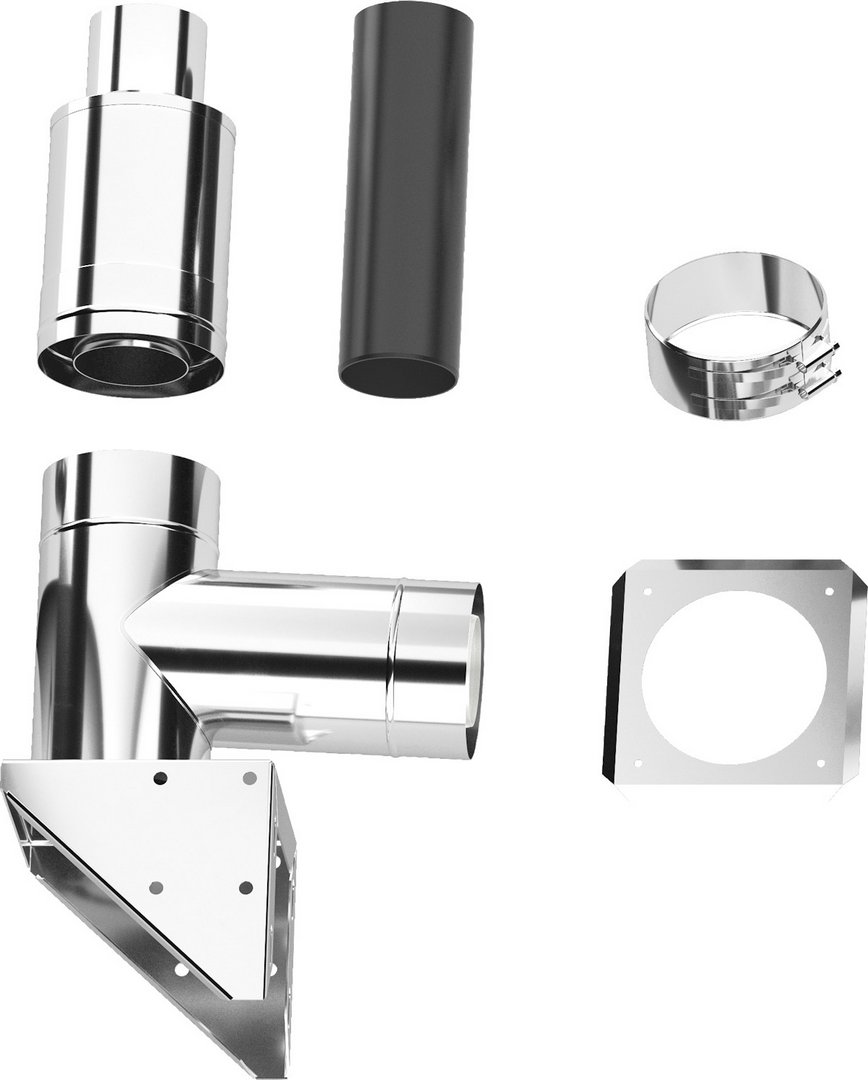 BOSCH Abgaszubehör FC-Set110-C(13)3x Grundbausatz C(13)3x, d:110/160mm