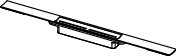 TECEdrainprofile Duschprofil, 900 mm, Edelstahl gebürstet