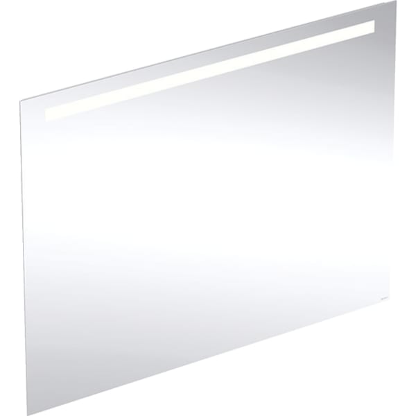 Geberit Option Basic Lichtspiegel, eckig Beleuchtung oben, 120x90x3cm, alu. elox