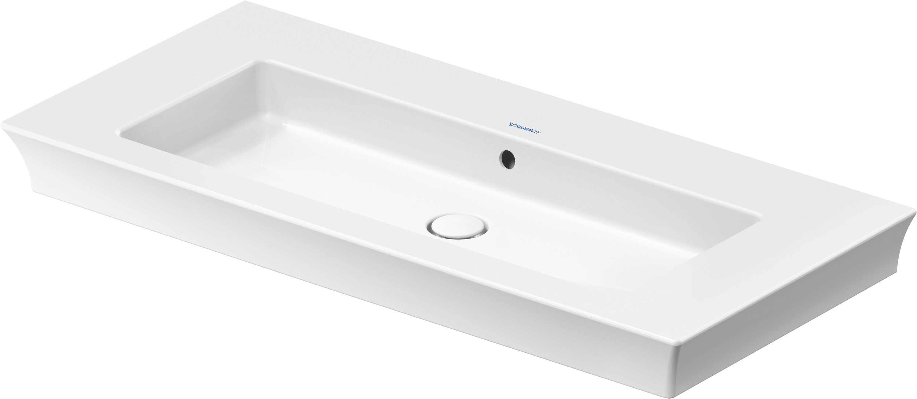Duravit WT/MWT White Tulip, 1050mm, weiß m.ÜL,o.HL,u.glasiert,Rückw.geschl.