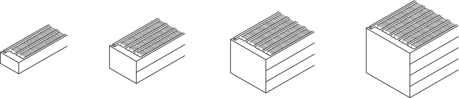 Kermi L-Kon S Typ22 BH210x133x1600mm QN1494,weiß,6bar, m. Abd., AB Uni.,VE2,5