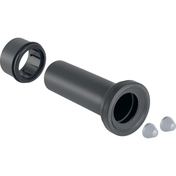 Geberit Set Anschlussstutzen für Wand-WC schwarz Geberit Set Anschlussstutzen für Wand-WC schwarz