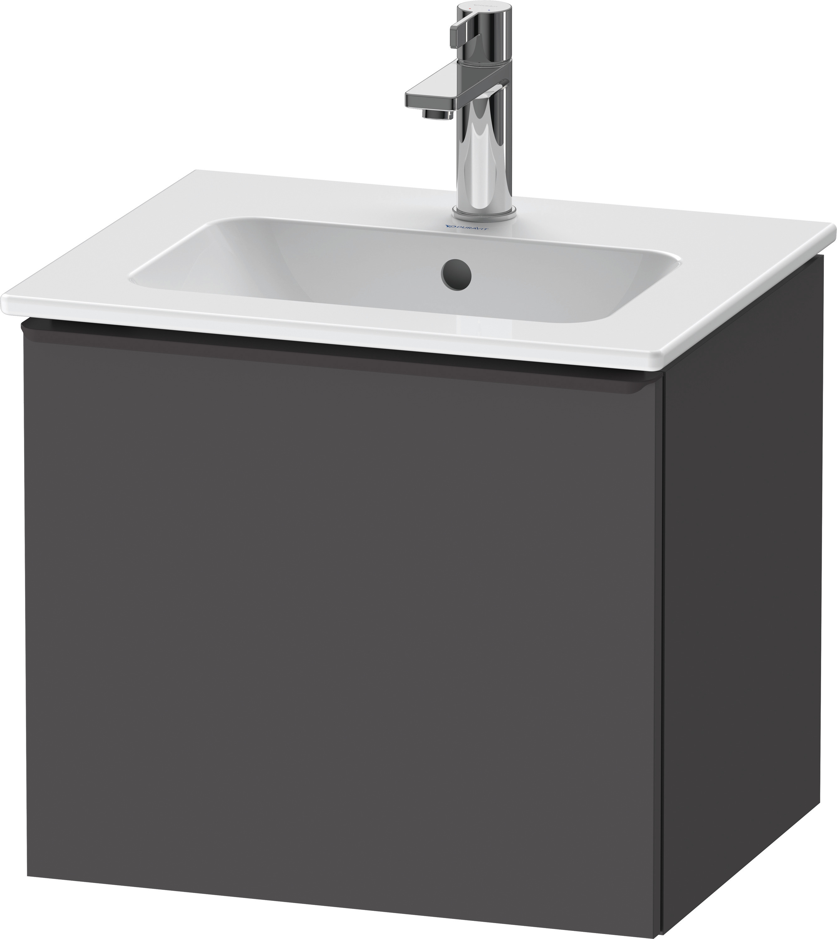 Duravit D-Neo WTU,Wdh,Ausz:1,Gr:Diamant Schw. 510x402x440mm,Graphit Matt, Dekor