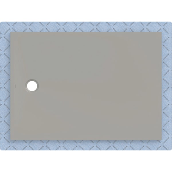 Geberit CleanFloor30 Duschfläche 140 x 100 cm integriert, mit Dichtvlies, grau matt