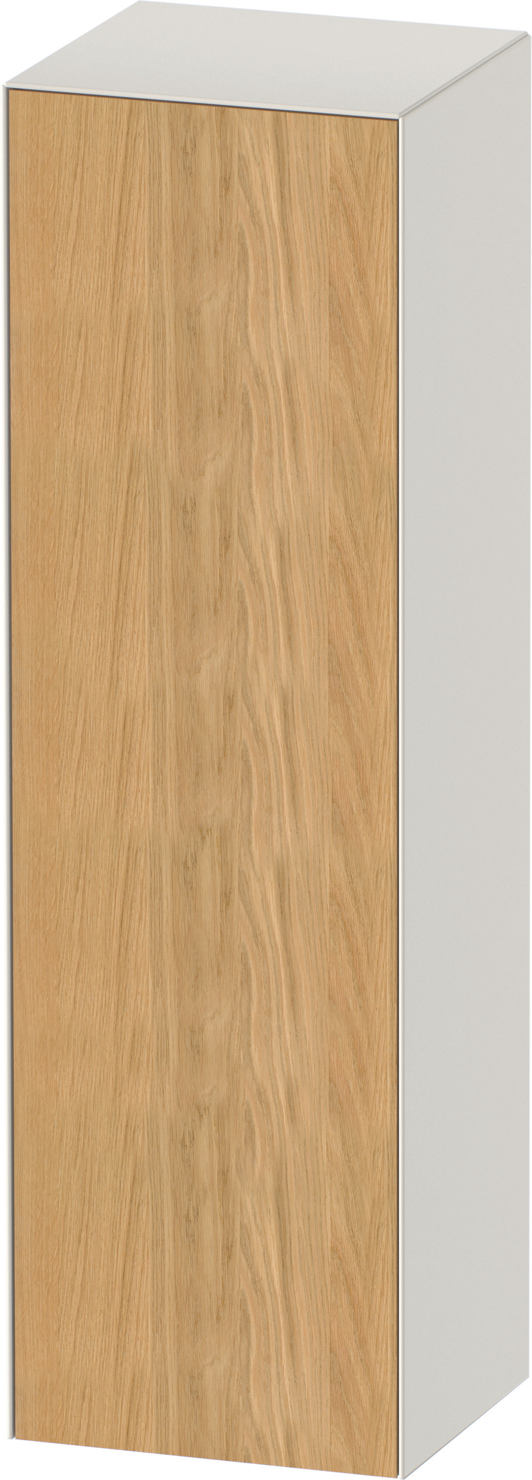 Duravit Halbhochschrank White Tulip, TA r,1320x400x360,Eiche N.M./N.Weiß Sdm