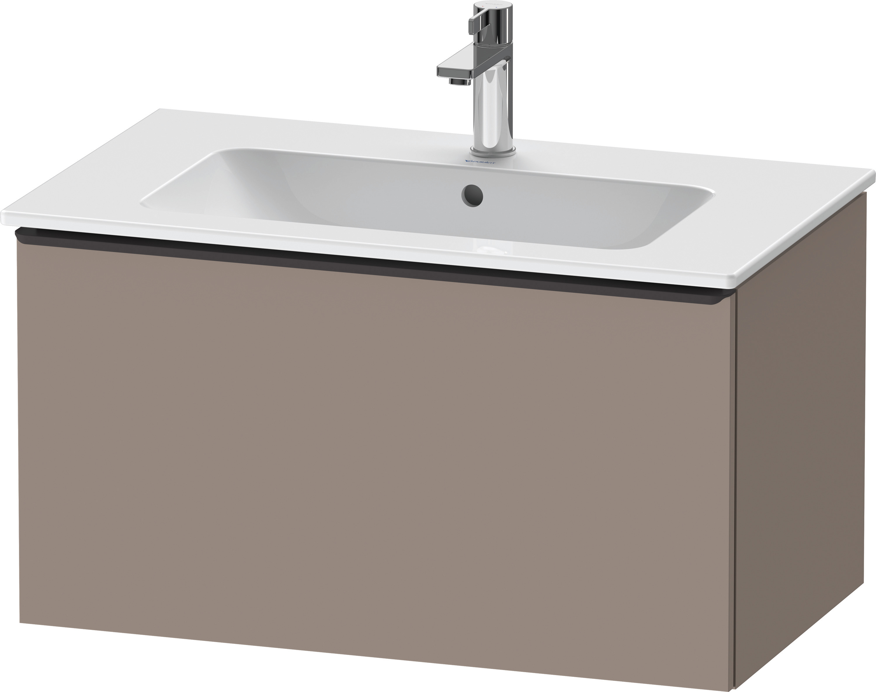 Duravit D-Neo WTU,Wdh,Ausz:1,Gr:Diamant Schw. 810x462x440mm,Basalt Matt, Dekor