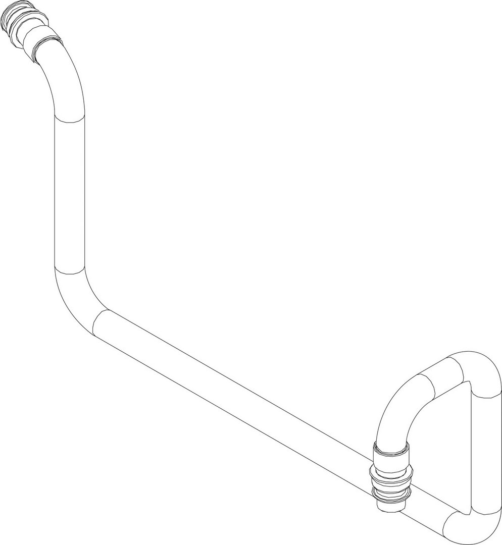 BOSCH Ersatzteil TTNR: 87186676680 Rohr KW BOSCH Ersatzteil TTNR: 87186676680 Rohr KW
