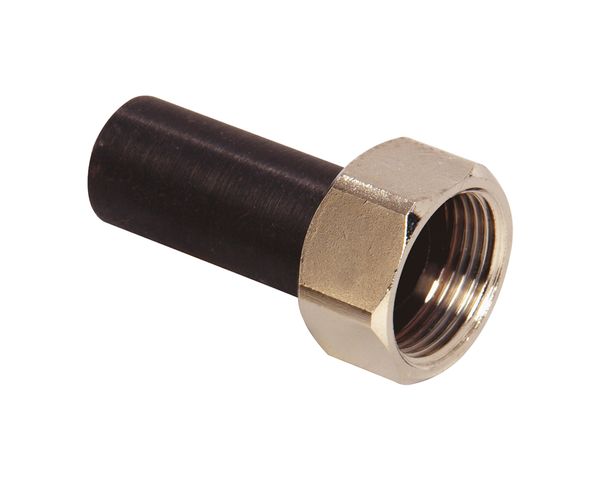 Flamco Verschraubung DN15, Schweißtülle flachdichtend, ÜM G 3/4 x D= 20mm