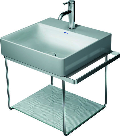 DU Metallkonsole WH DuraSquare f. 235350 HTH links/rechts, Chrom
