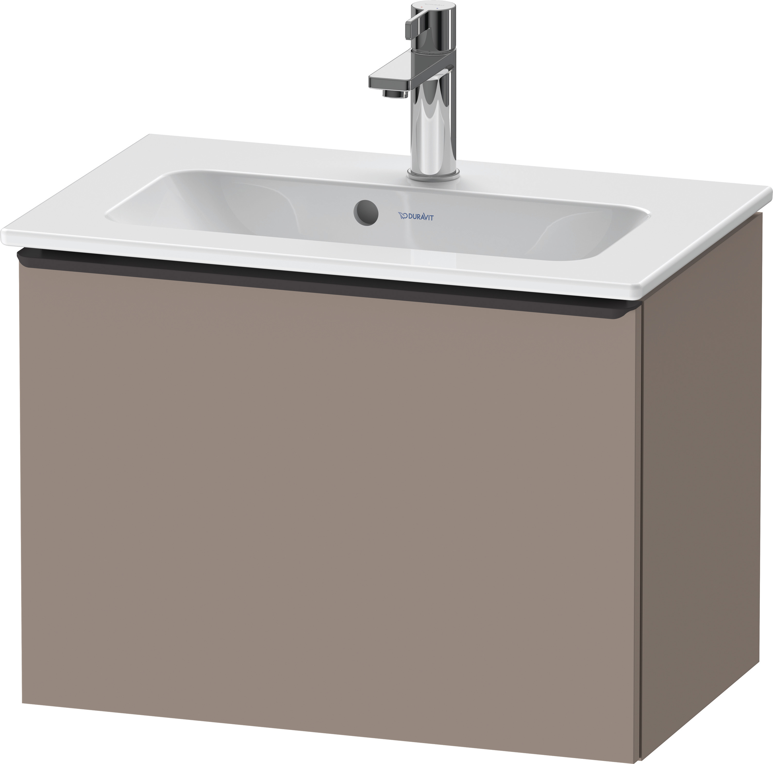 Duravit D-Neo WTU,Wdh,Ausz:1,Gr:Diamant Schw. 610x372x440mm,Basalt Matt, Dekor