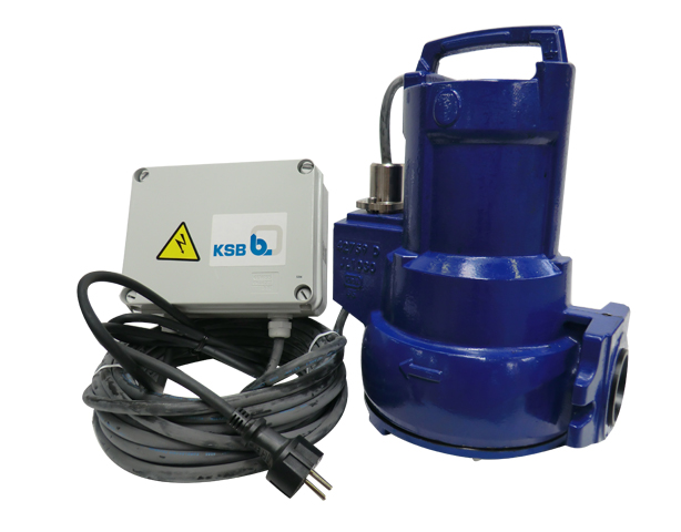 KSB Tauchmotorpumpe AmaPorter SB 545NE 1x230 V, 1,1kW, 10m Kabel, transportabel