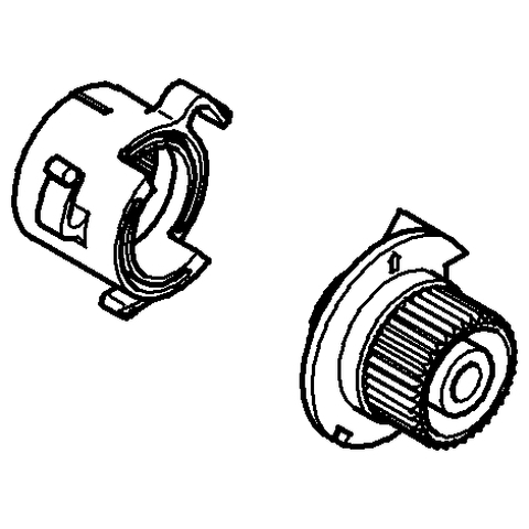 GROHE Anschlag 47750 für THM-Wannenbatt. Grohtherm 2000 und 3000