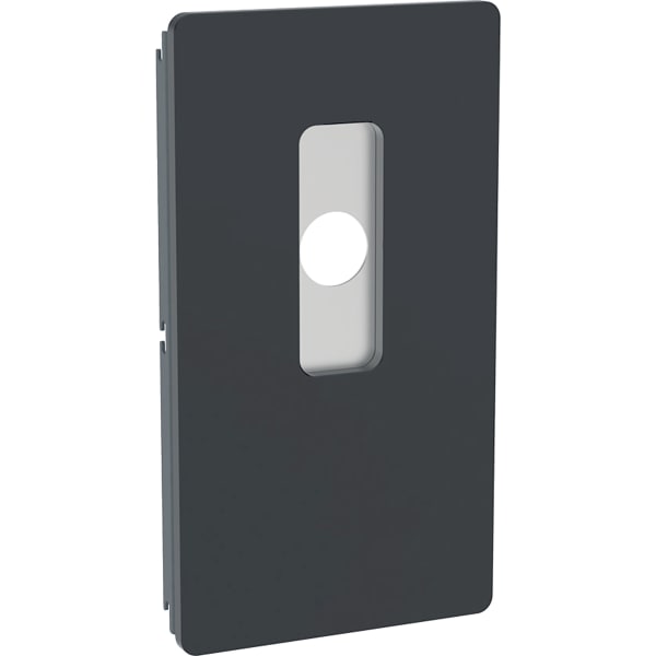 Geberit Serviceöffnung für Wandarmaturen Monolith Sanitärm. für WT Glas schwarz
