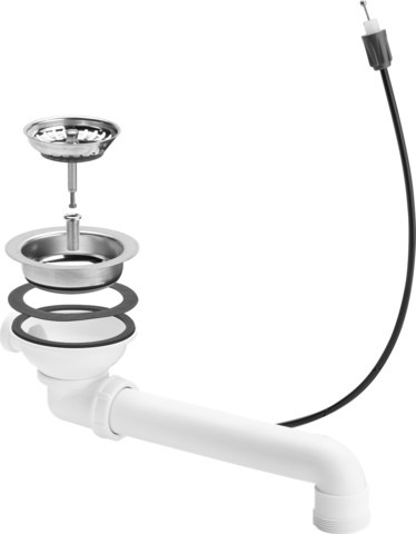 Viega Ablaufventilset 7139.16 in Kunststoff weiss