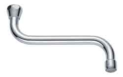 NEOPERL Universal S-Auslauf mit Strahlregler/verchromt, 3/4" 150 mm