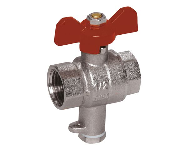 Flamco Spezialkugelhahn DN20 Fühleranschluss M10x1