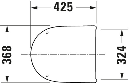 Duravit Qatego WC-Sitz, Weiß, m.Absenkautom. 368x425x44mm,Sitzgarnitur abnehmbar