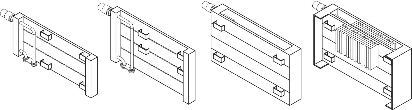 Kermi V-Heizwand HHV11 BH560x61x1600 QN1243,weiß,6bar,m.Abd.,Ausf. re,LH120