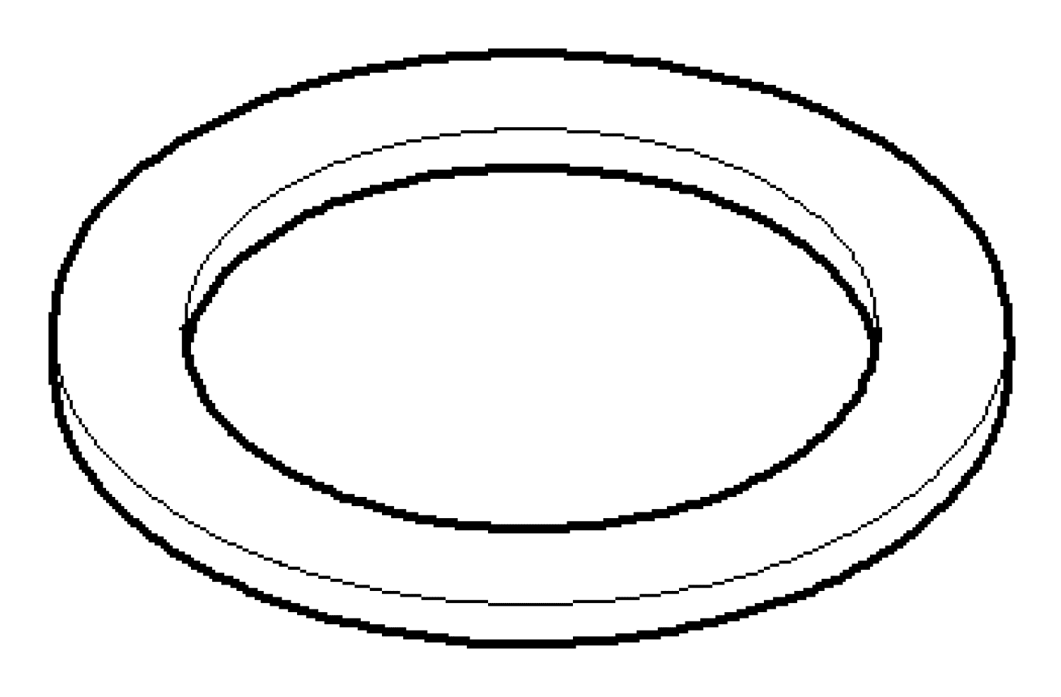 DO Dichtung NBR 70 ERSATZTEILE 091405018 40,0 x 29,0 x 2,0 mm