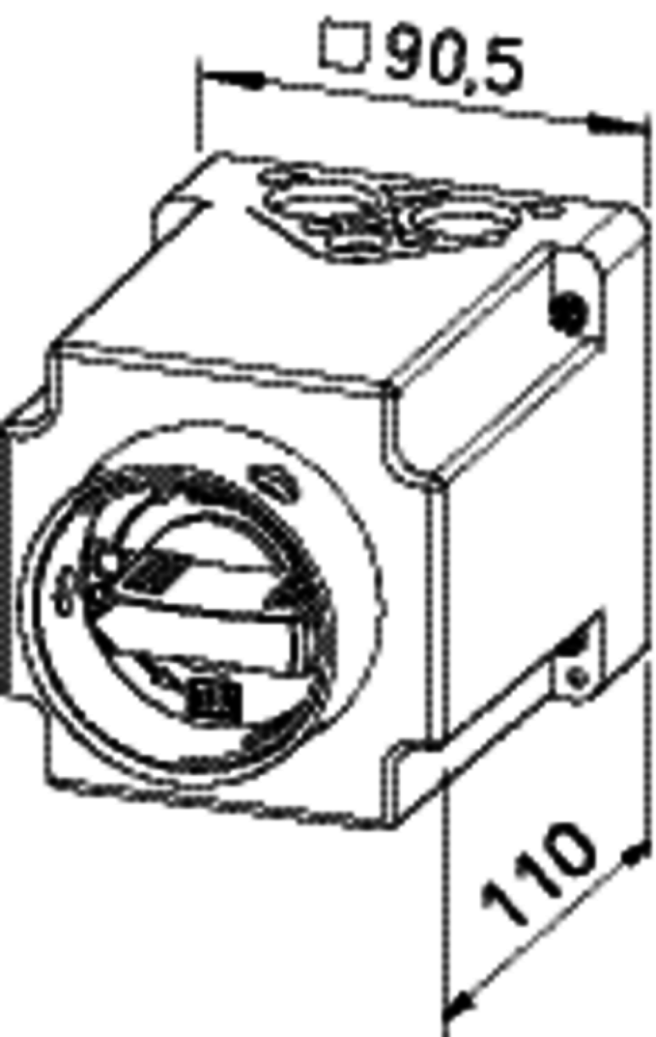 Helios RHS 6+2 Revisions-/Hauptschalter 6-polig, , IP 65