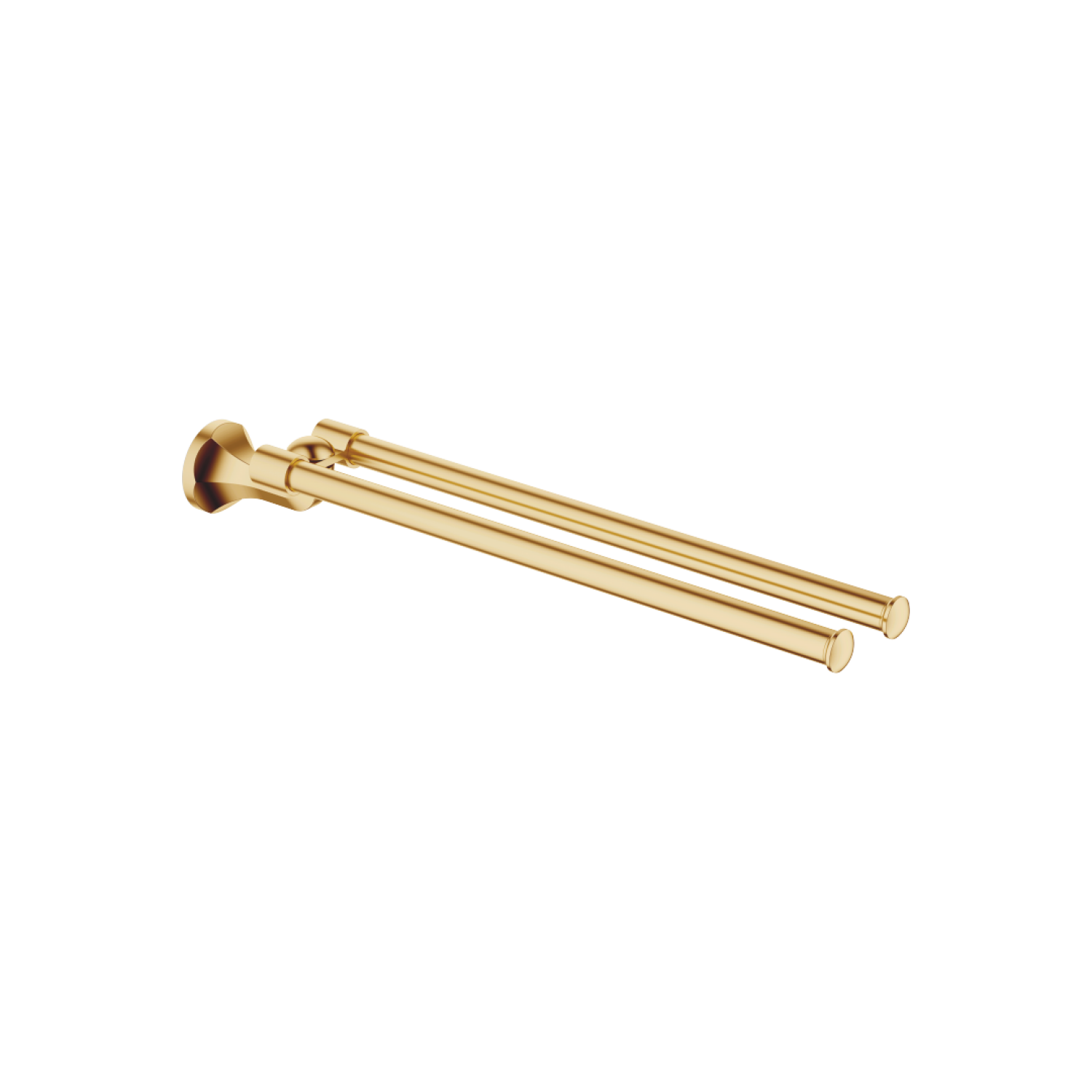 DO Handtuchhalter, 2-teilig MADISON 83210361 Messing gebürstet (23kt Gold)