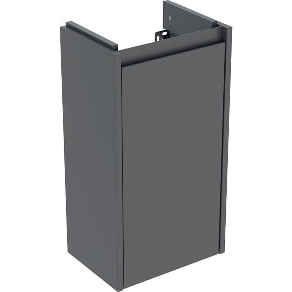 Geberit Renova Plan US für HWB, mit 1 Tür 32,4x60,6x23cm, lava/l. seidenmatt
